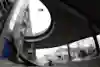 BMX rider Sebastian 'Bas' Keep crashes at the bottom of his Walls trick in Croydon, England