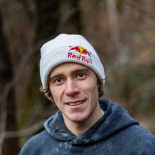 Giuliano Cameroni poses for a portrait in Ticino, Switzerland in 2025. 