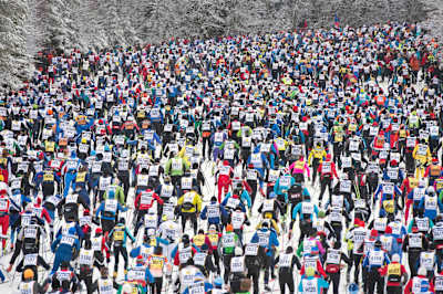Vasaloppet is the classic endurance xc ski race