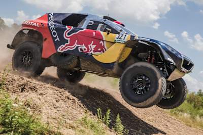 Cyril Despres beim Shakedown Test zur Rally Dakar 2016