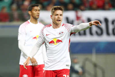 Dominik Kaiser bei seinem Champions League-Debüt.