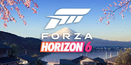 Forza Horizon 6 artwork shows Mount Fuji and the game's logo.