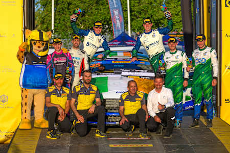 Coleman topped the ERC Fiesta Rally3 Trophy order in Spain