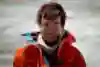 David Lama en el campo base