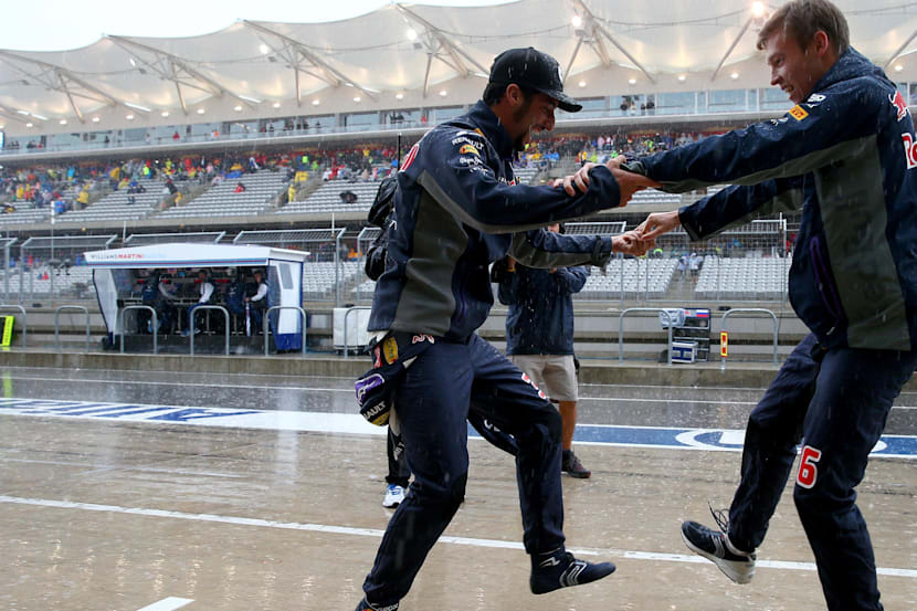 F1美国站奥地利红牛车手爆笑登场
