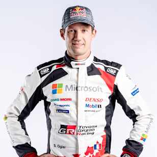 Sébastien Ogier studio shoot at the WRC Rally Monte Carlo in Gap, France on January 21, 2020.