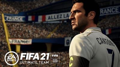 Eric Cantona als Icon in FIFA 21 Ultimate Team