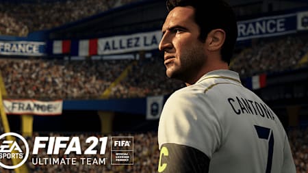 Eric Cantona als Icon in FIFA 21 Ultimate Team