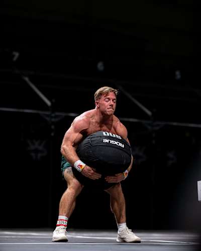 Fitness athlete Noah Ohlsen pictured at the World Fitness Project Tour Stop 1 in Indianapolis, United States, on May 9–11.