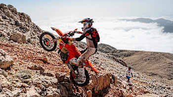 Manuel Lettenbichler compete at FIM Hard Enduro World Championship stop 6 – Sea to Sky – in the Turkish Kemer region, October 10-12, 2024