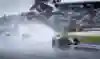 Pepe Marti racing F2 in the rain - Melbourne 2025