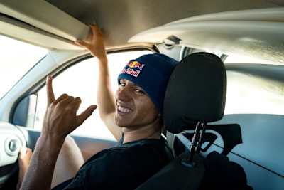 Kauli Vaast on the road for No Contest, in Morocco.