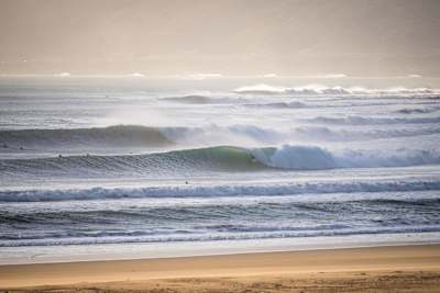 Perfect pointbreaks line the Moroccan coast