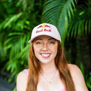 Molly Carlson of Canada poses for a photograph during the first stop of the Red Bull Cliff Diving World Series in Bali, Indonesia on May 20, 2026.