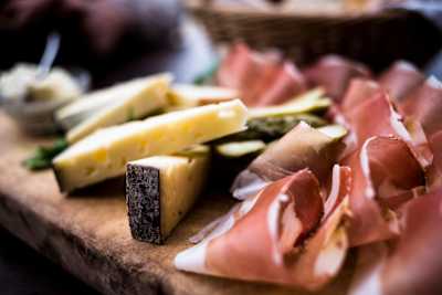 A selection of South Tyrolean food.