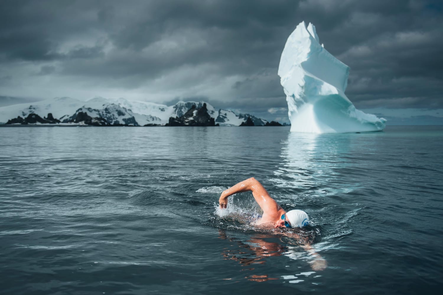 Meet the man who swims the coldest waters on earth