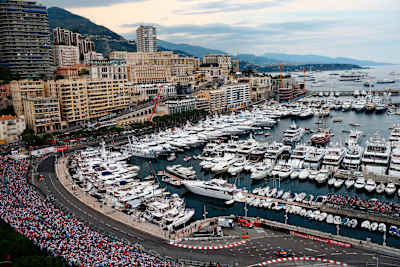  El circuito de Monte-Carlo en Mónaco el 27 de mayo de 2012.