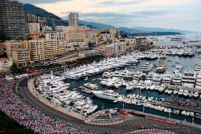  El circuito de Monte-Carlo en Mónaco el 27 de mayo de 2012.
