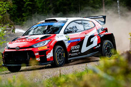 Teenage talent Vaher went fastest on the Qualifying Stage