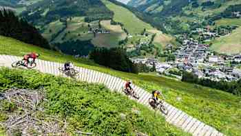 MTB Saalbach Austria: Xline trail video