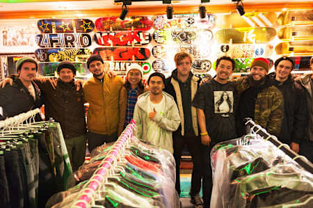 The host with the most, the guys at Ayong Skate Shop were the best