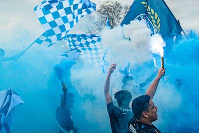 Antonin Hory capture des fans de la Karmine Corp lors des LFL Days Spring.