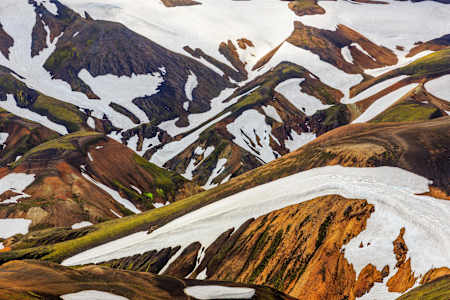 Le volcan Landmannalaugar