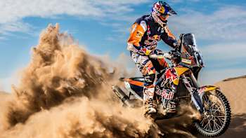 Toby Price voll in Action