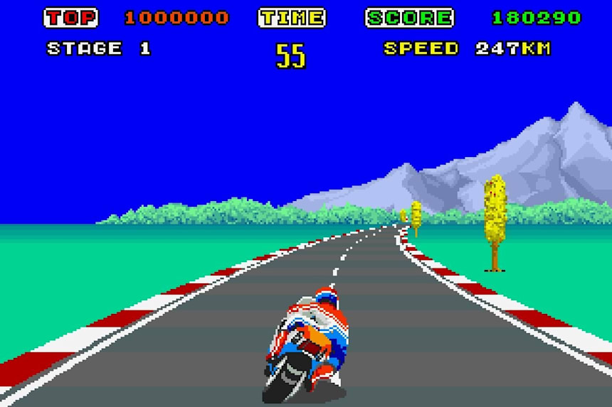 Les Meilleurs Jeux Video De Course Arcade De L Histoire
