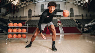 Matisse Thybulle of the Philadelphia 76ers during a training session.