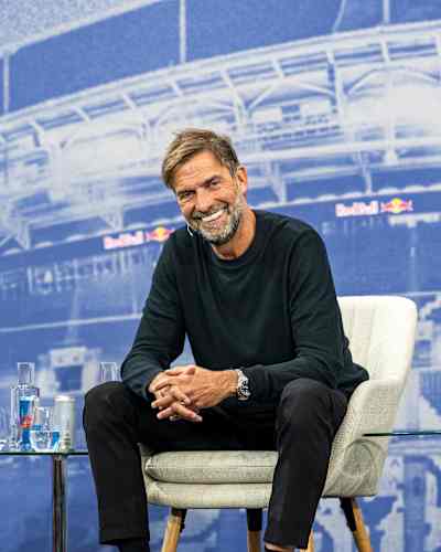 Juergen Klopp seen in Hangar-7, Salzburg, Austria on January 14, 2025.