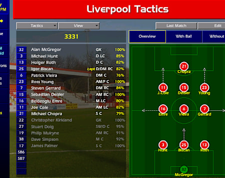 You can play Championship Manager 01/02 for free