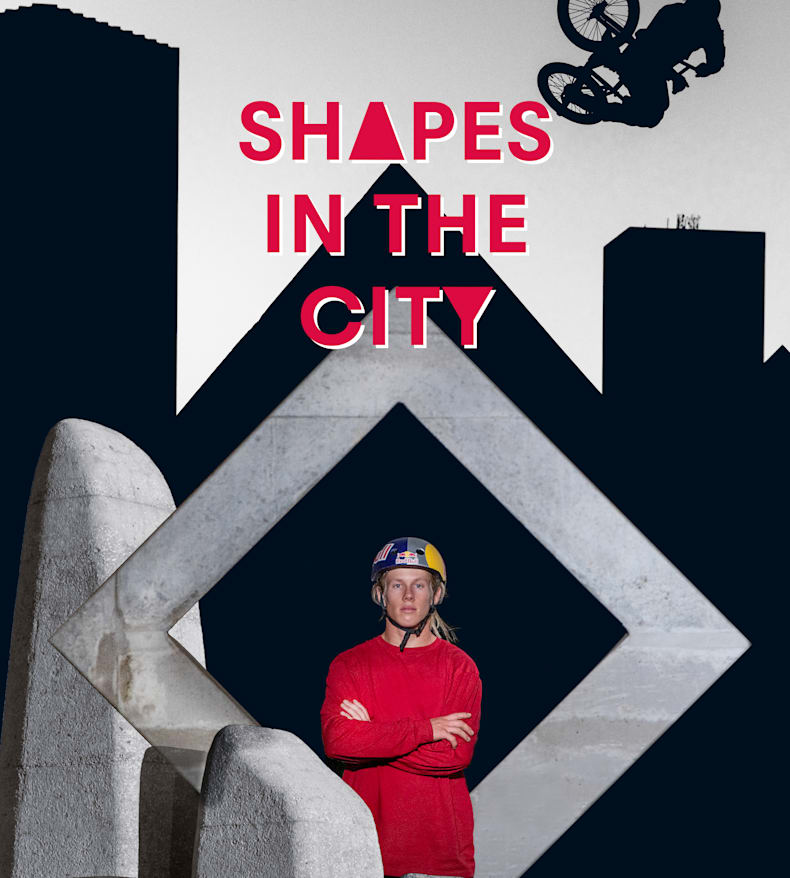 Shapes In The City ケープタウンの光 影 形を捉えたbmxアートエディット レッドブル