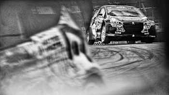 Joni Wiman gets one wheel in the air at GRC LA