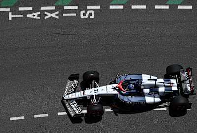 Nyck de Vries of Scuderia AlphaTauri at the Monaco Grand Prix on May 28, 2023.