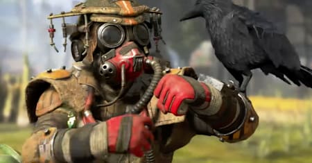 Captura de pantalla de Bloodhound en Apex Legends.
