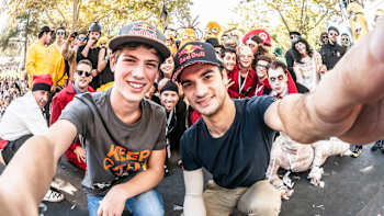 Jorge Prado and Dani Pedrosa