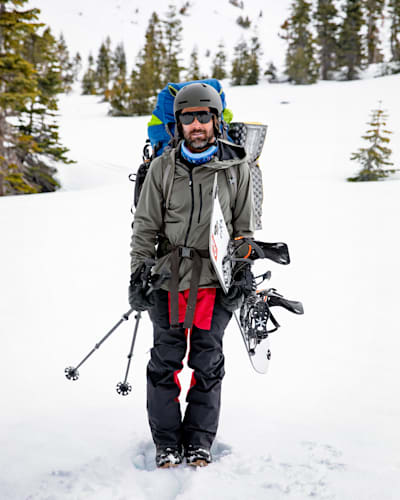 American snowboarder Jeremy Jones.
