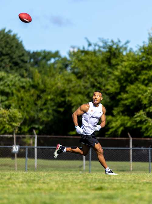 Amon-Ra St. Brown reflects on his journey from Detroit to Germany