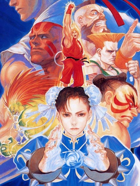 Póster de Street Fighter II
