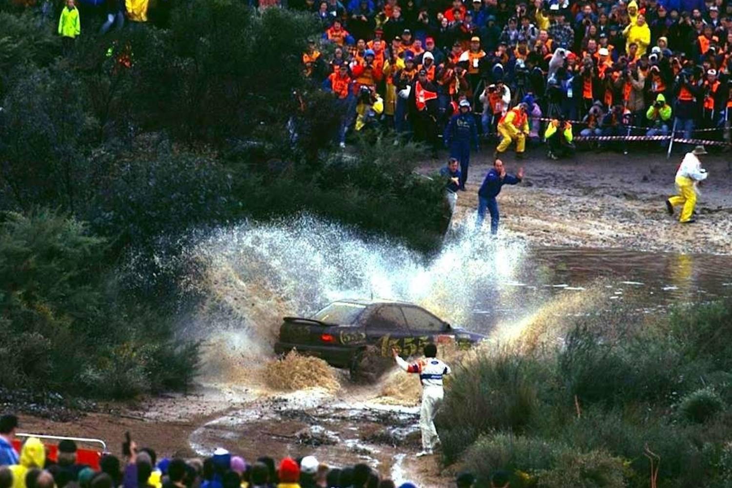 Cars in Water: Incredible video from the WRC  Red Bull