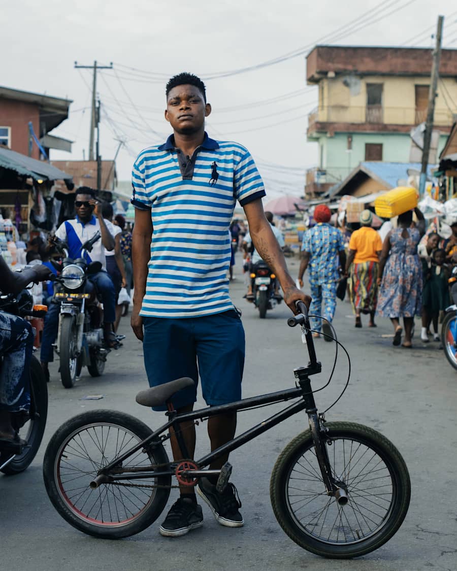 Man top on bmx