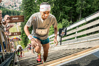 Ahmet Arslan seen during the Red Bull 400 in Titisee-Neustadt, Germany on July 17,2016