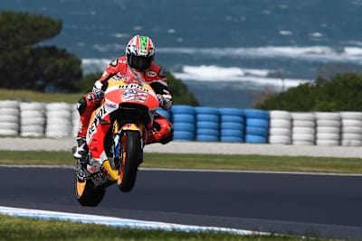 Nicky Hayden filled at Honda for Dani Pedrosa at the 2016 MotoGP Australia on October 23, 2016
