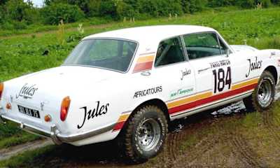 A Rolls-Royce Corniche 4WD raced the 1981 Dakar