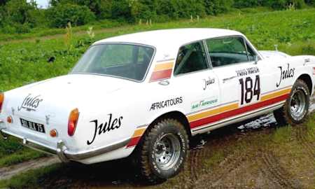 A Rolls-Royce Corniche 4WD raced the 1981 Dakar