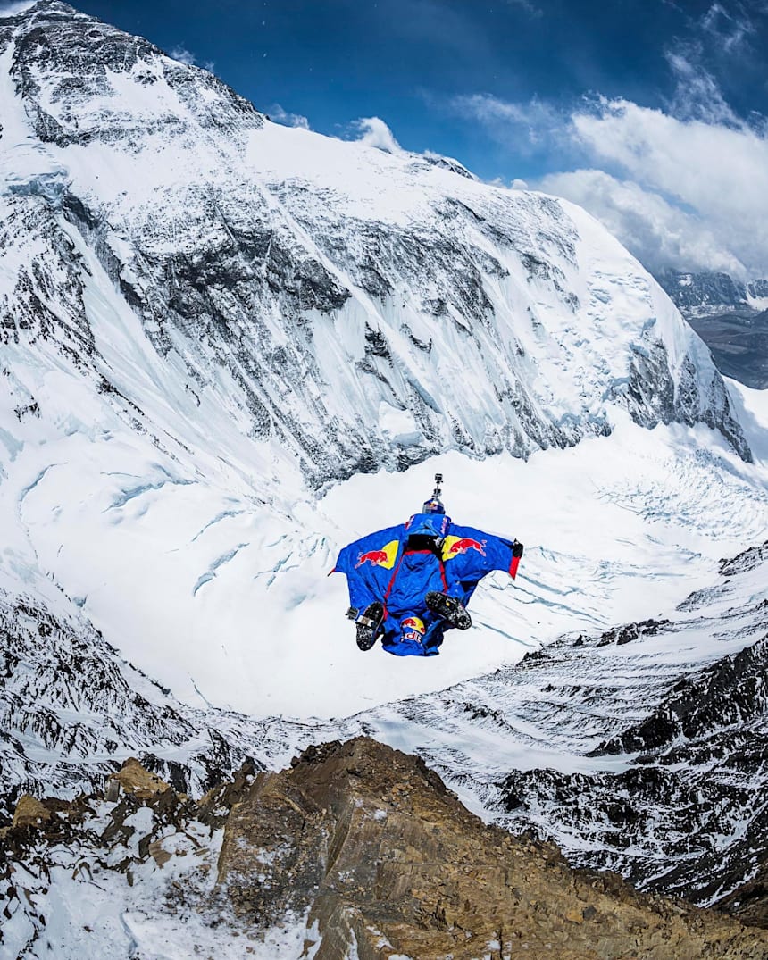 Watch A Record Setting Base Jump From Mt Everest