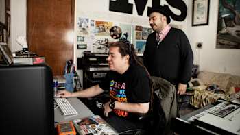 Camilo and Toy Selectah getting down to business