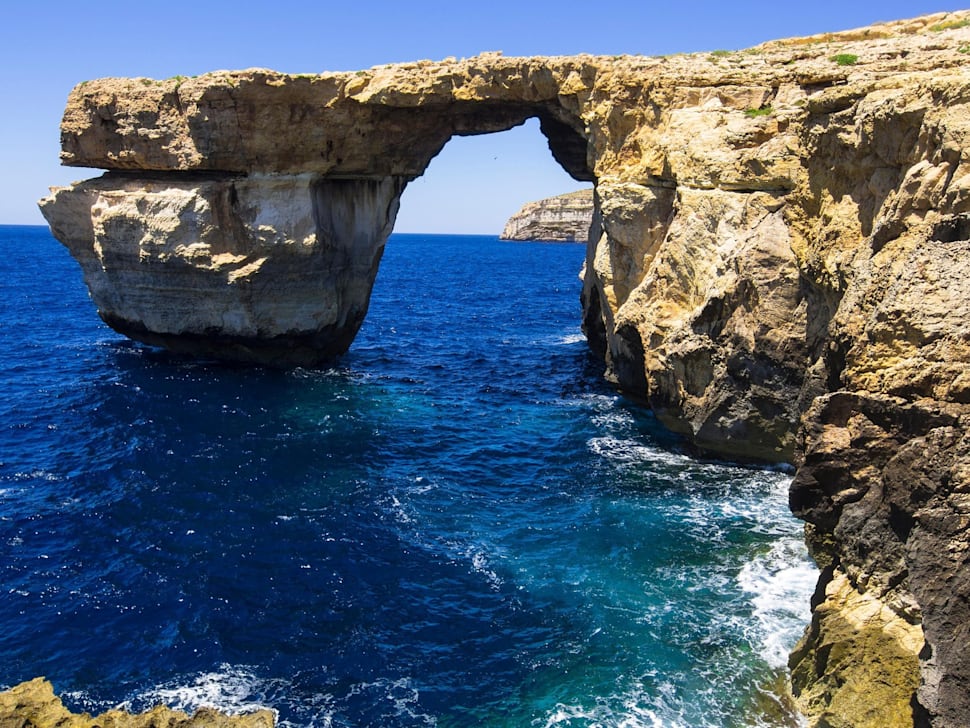 La ventana azul, Malta