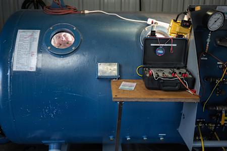 Sometimes the decompression chamber gets... boring